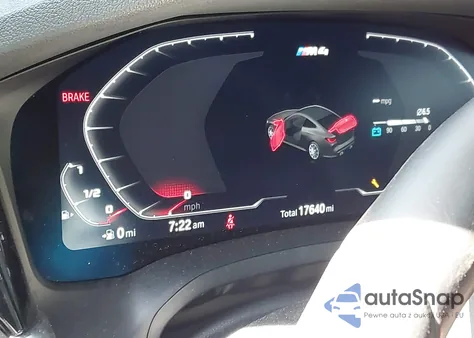 2022 BMW M4 Competition xDrive from USA, damaged, VIN WBS43AZ05NCK43769